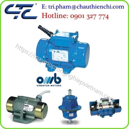 Động cơ rung OMB Vibrator chính hãng đại lý Việt Nam